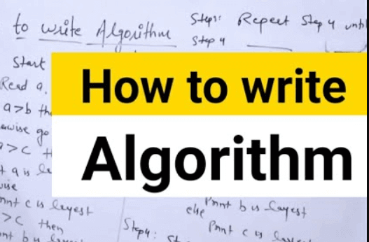 Writing Algorithms